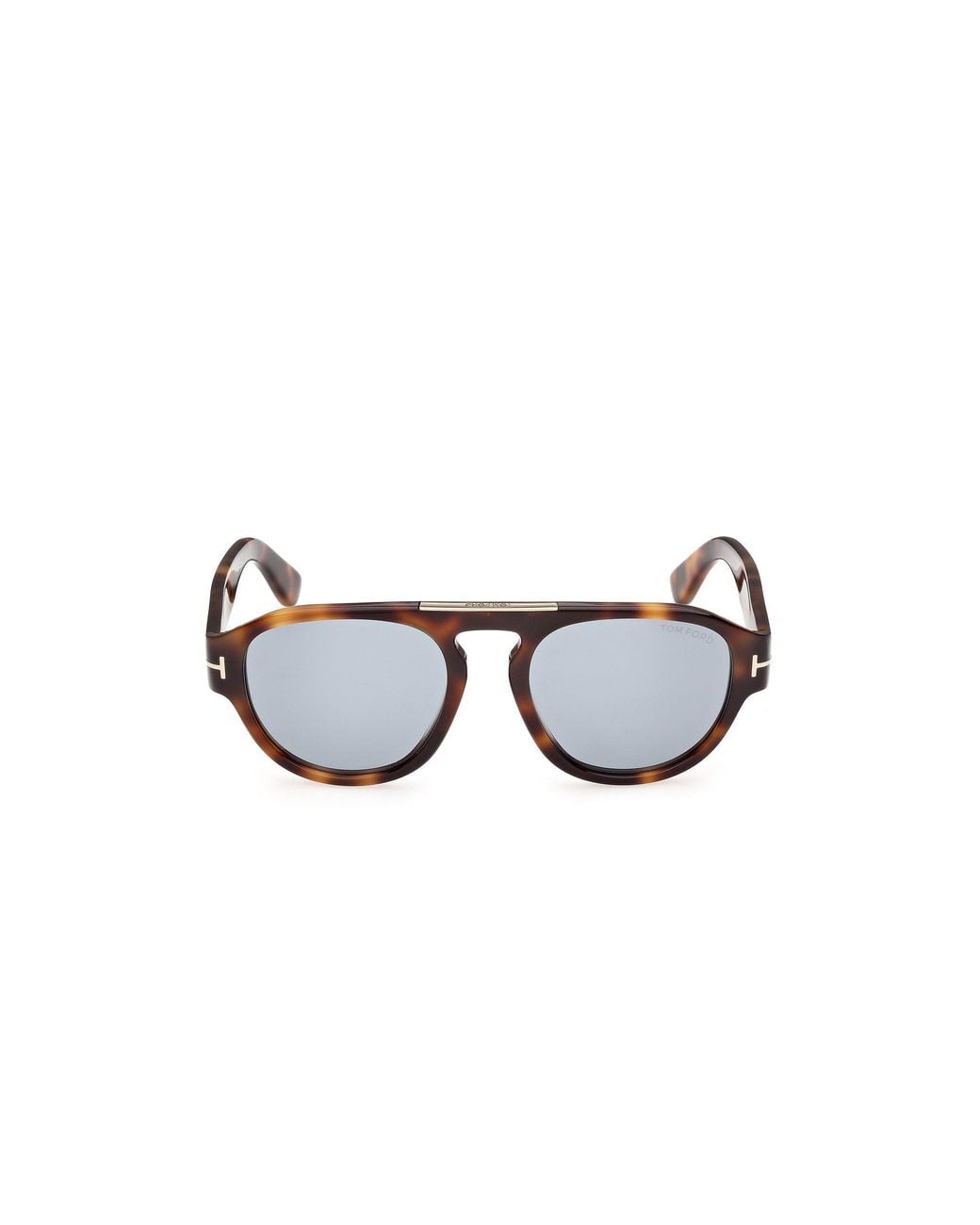 Tom Ford Black Ft1407 Pablo-02 53A Sunglasses Acetate Smoke Pilot Normal for men
