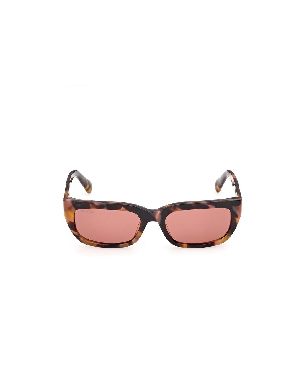 MAX&Co. Black Mo0175 52S Sunglasses Acetate Bordeaux Squared Normal