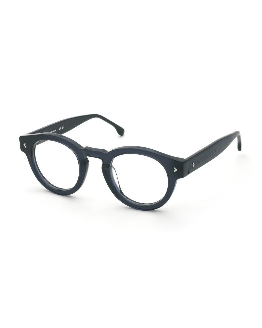 Lozza Black Vl4375 Elba 2 0W47 Optical Frames Acetate Pantos for men
