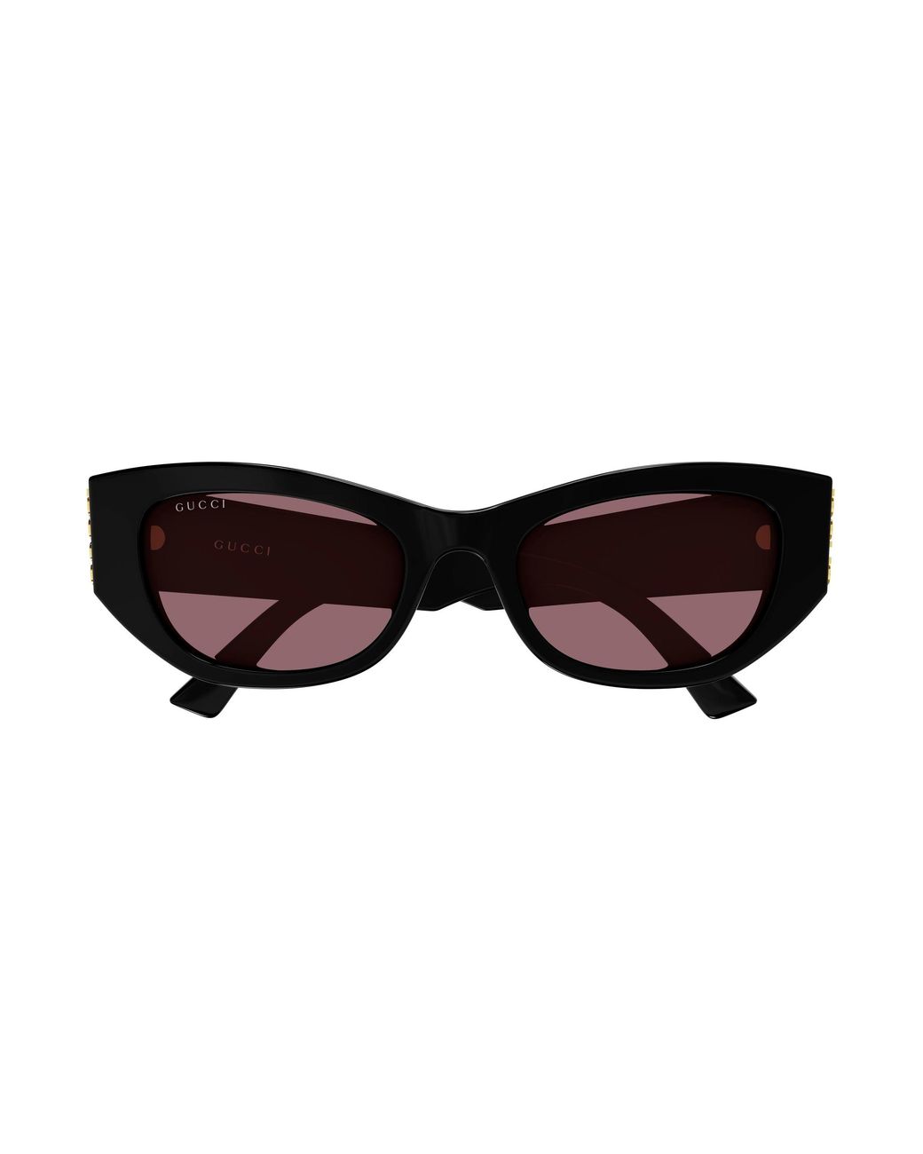 Gucci Black Gg2044Sa 003 Sunglasses Acetate Cat Eye