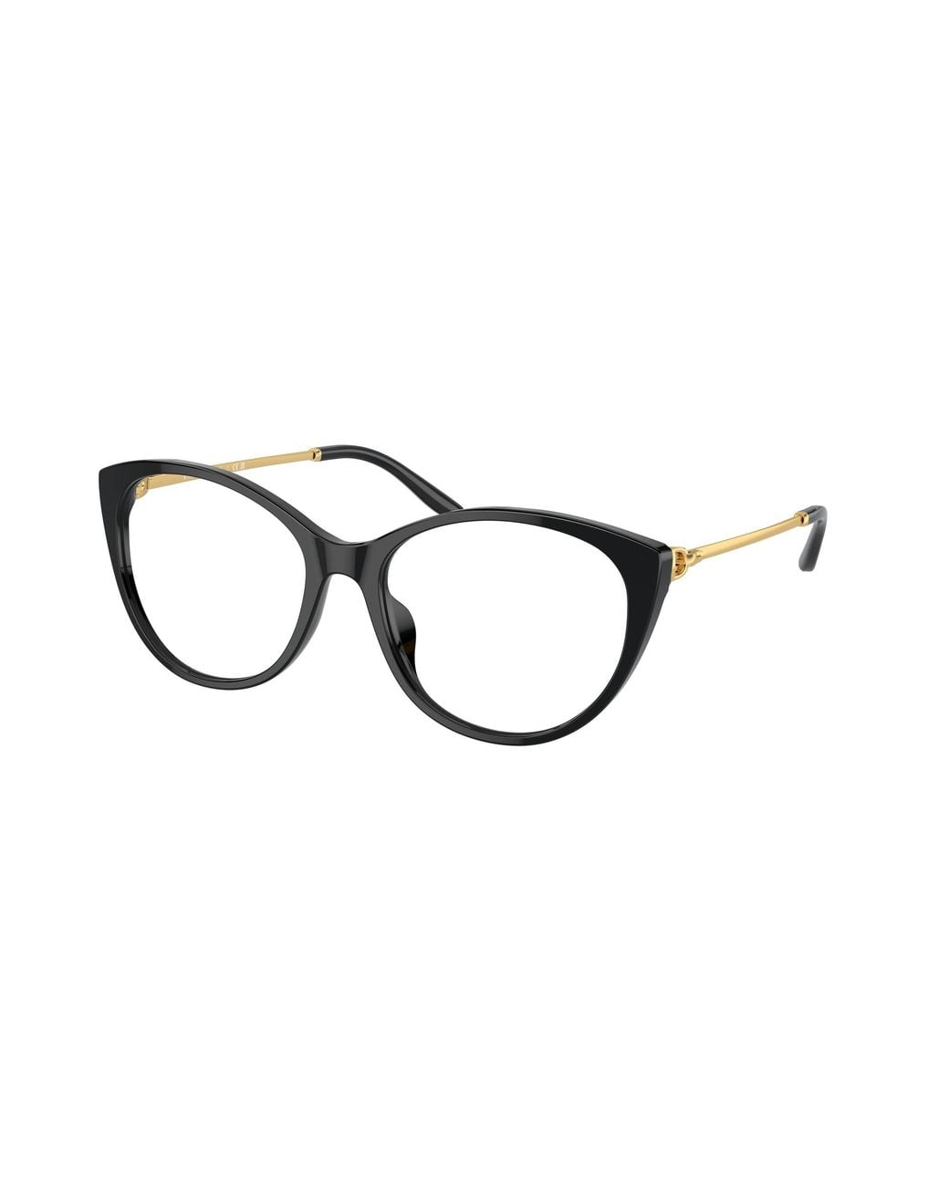 Ralph Lauren Black Rl6239U 5001 Optical Frames Acetate Transparent Cat Eye Normal