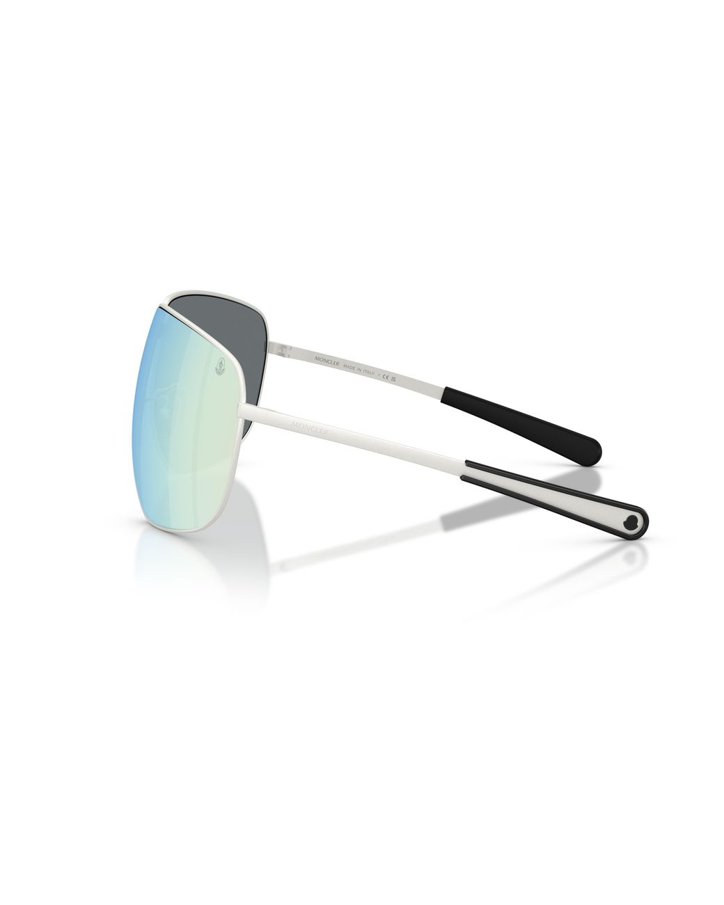 Moncler Black Me4008 Atlas 10046G Sunglasses Metal Pilot Mirror