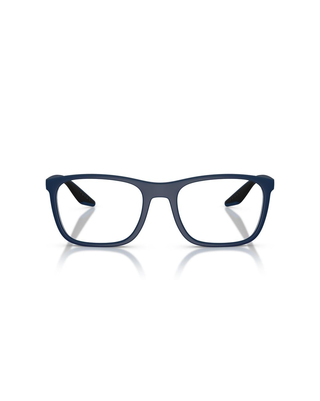 Prada Linea Rossa Black Ps 06Tv 21V1O1 Optical Frames Injected Transparent Geometric Normal for men
