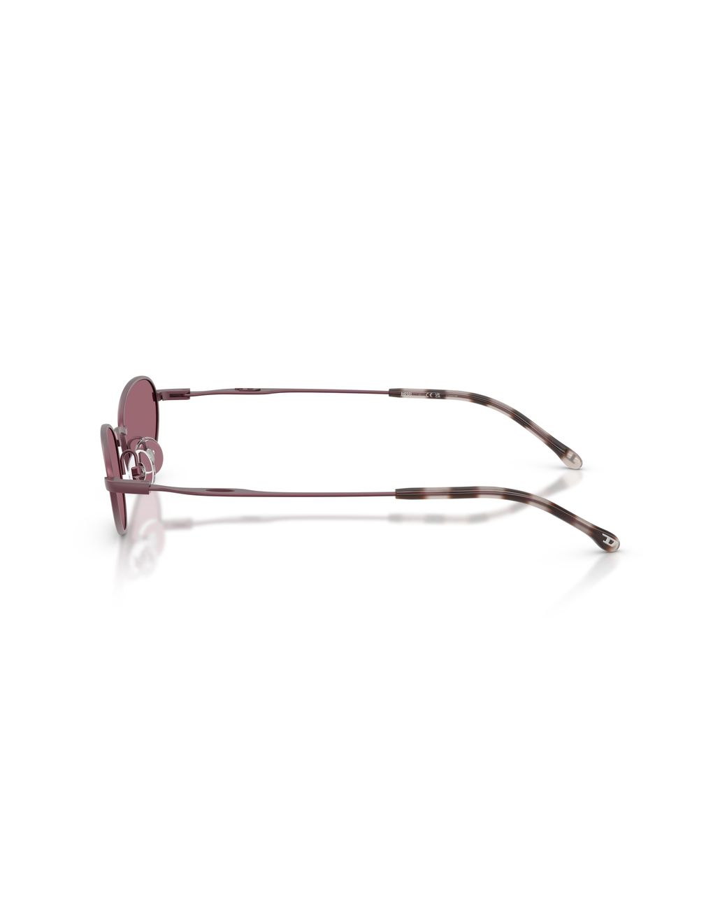 DIESEL Black Dl1024T 10501A Sunglasses Titanium Cat Eye Normal