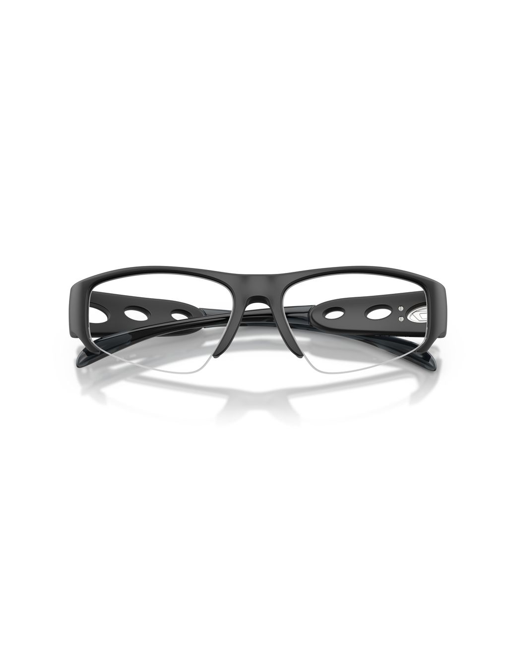 DIESEL Black Dl6009U 2002 Optical Frames Injected Transparent Pillow Normal