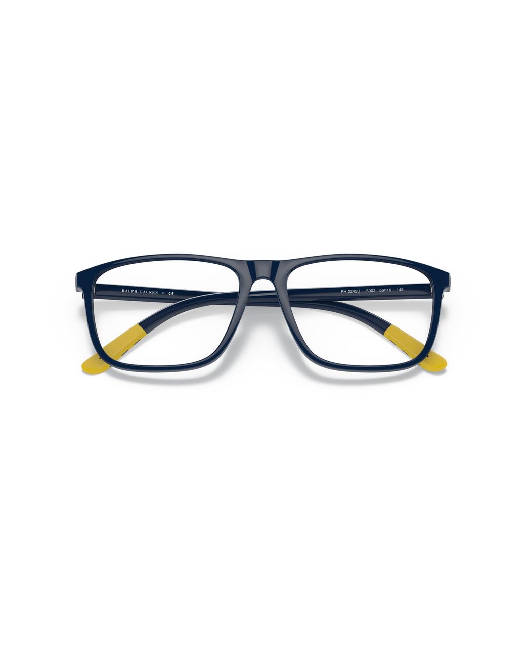 Polo Ralph Lauren Black Ph2245U 5902 Optical Frames Injected Squared Normal for men