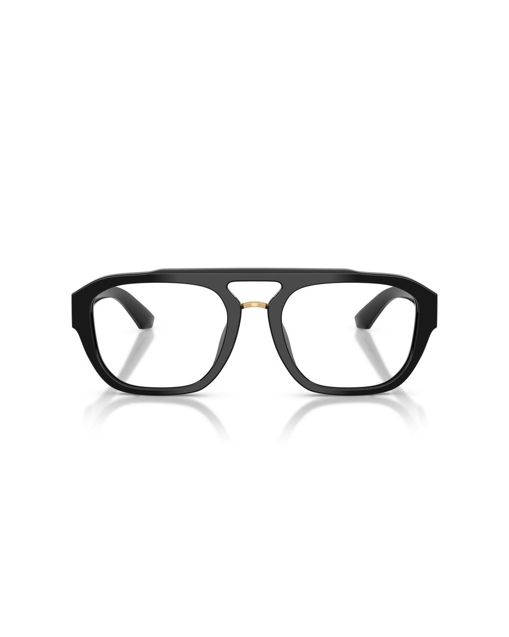 Dolce & Gabbana Black Dg3415 501 Optical Frames Acetate Pilot Normal for men