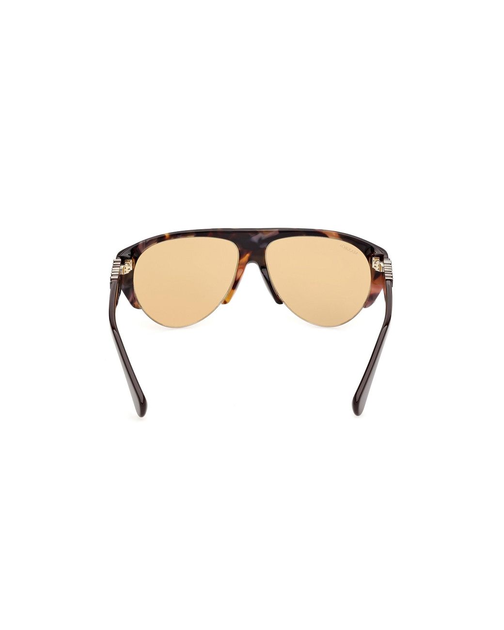 MAX&Co. Black Mo0167 52J Sunglasses Acetate Pilot Normal