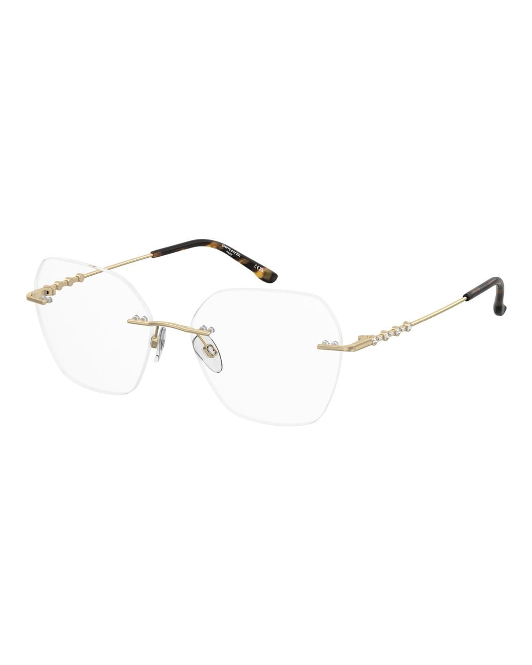Pierre Cardin Black P.C. 8932 000 Optical Frames Metal Butterfly Normal