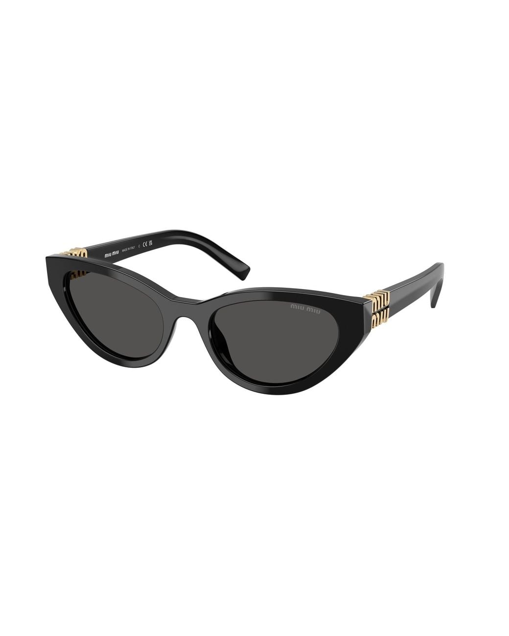 Miu Miu Black Mu A04S 16K08Z Sunglasses Acetate Butterfly Normal
