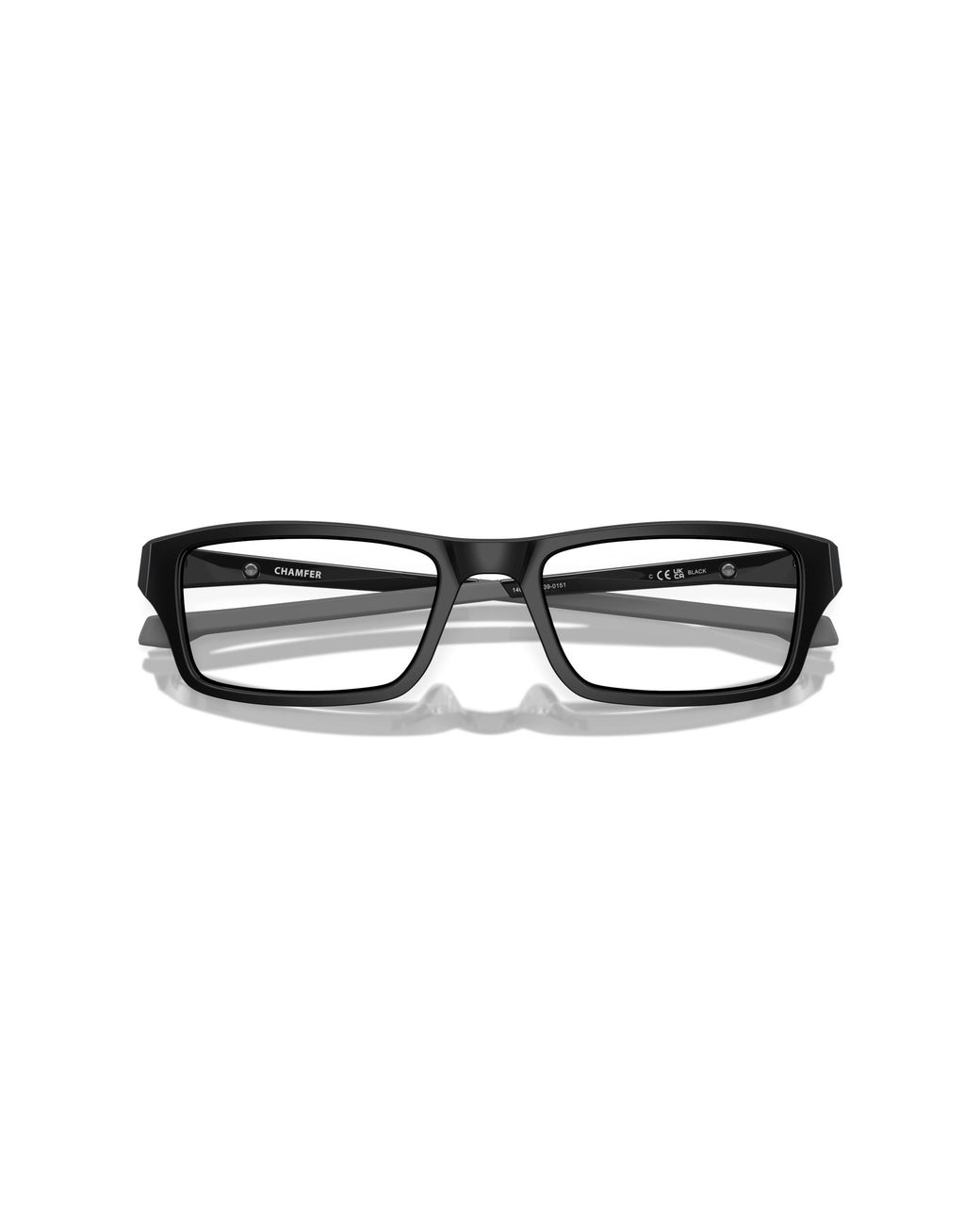 Oakley Black Ox8039 Chamfer 803901 Optical Frames Plastic Squared for men