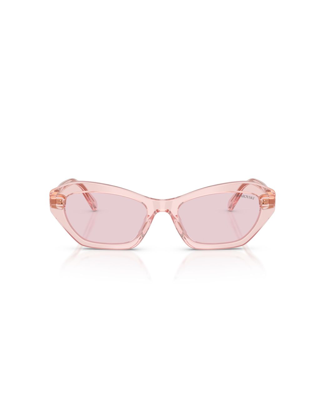 Swarovski Black Sk6048 1070P5 Sunglasses Acetate Cat Eye Photochromic