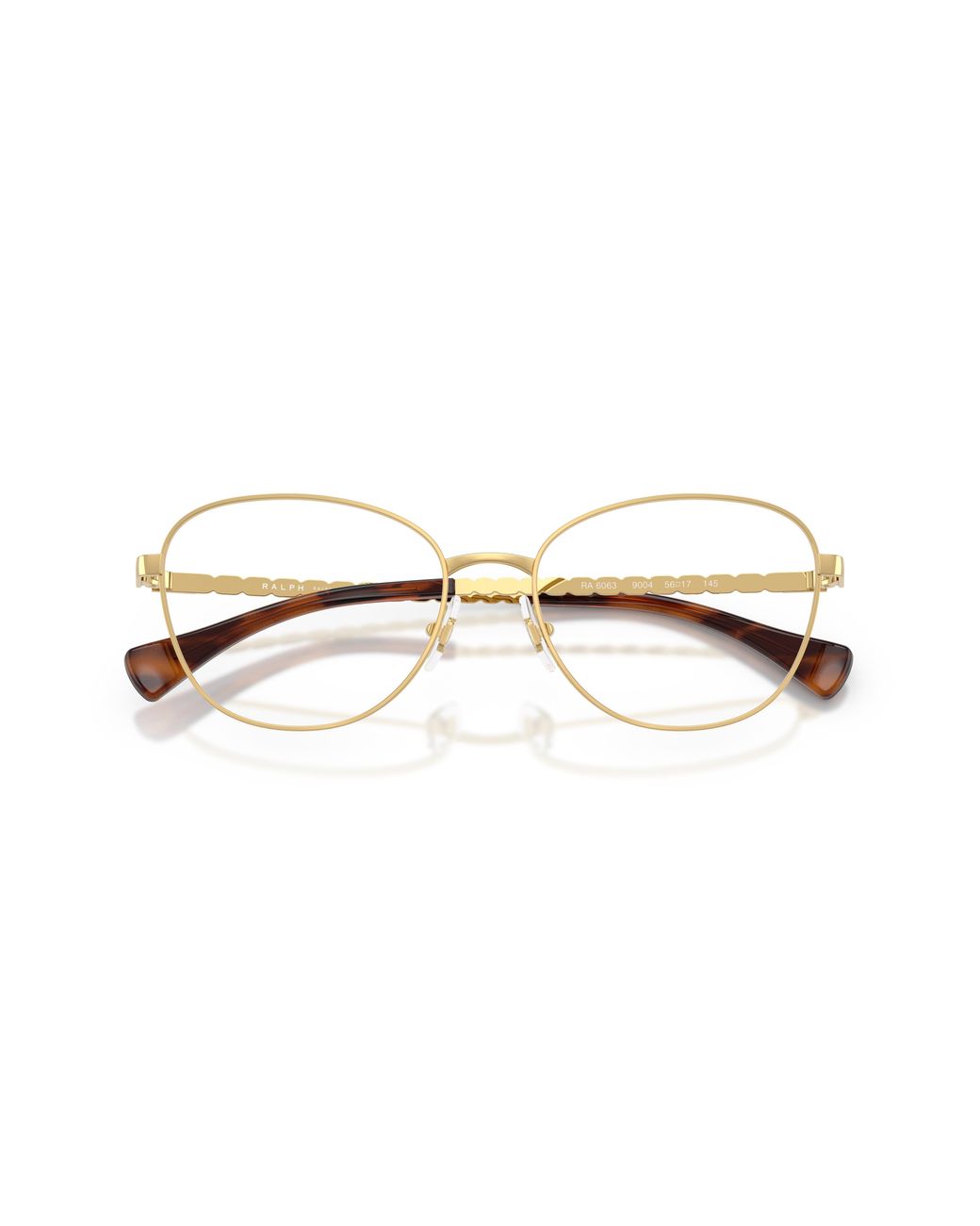 Ralph Lauren Black Ra6063 9004 Optical Frames Metal Round Normal