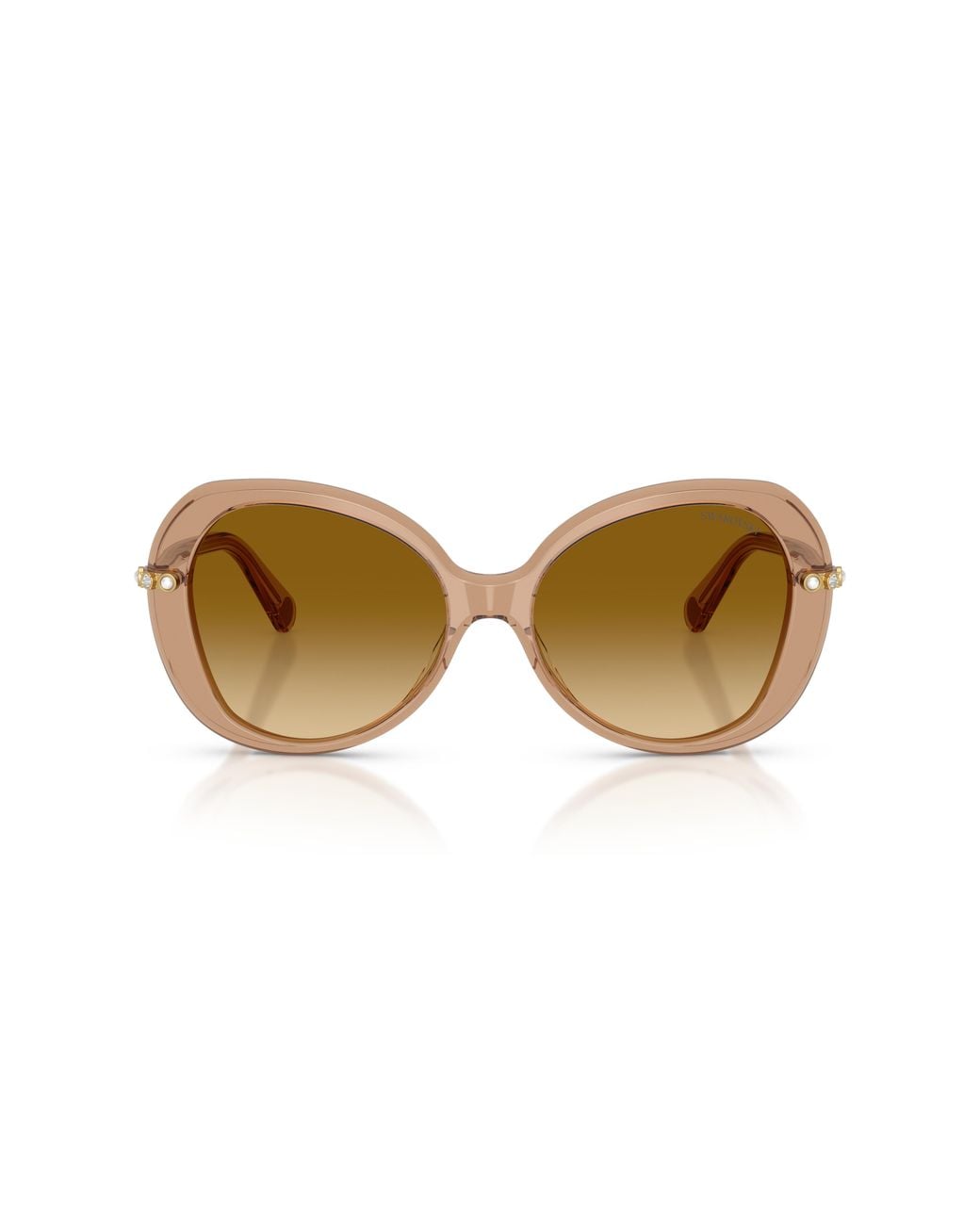 Swarovski Black Sk6059 11243B Sunglasses Acetate Butterfly Normal Nuanced