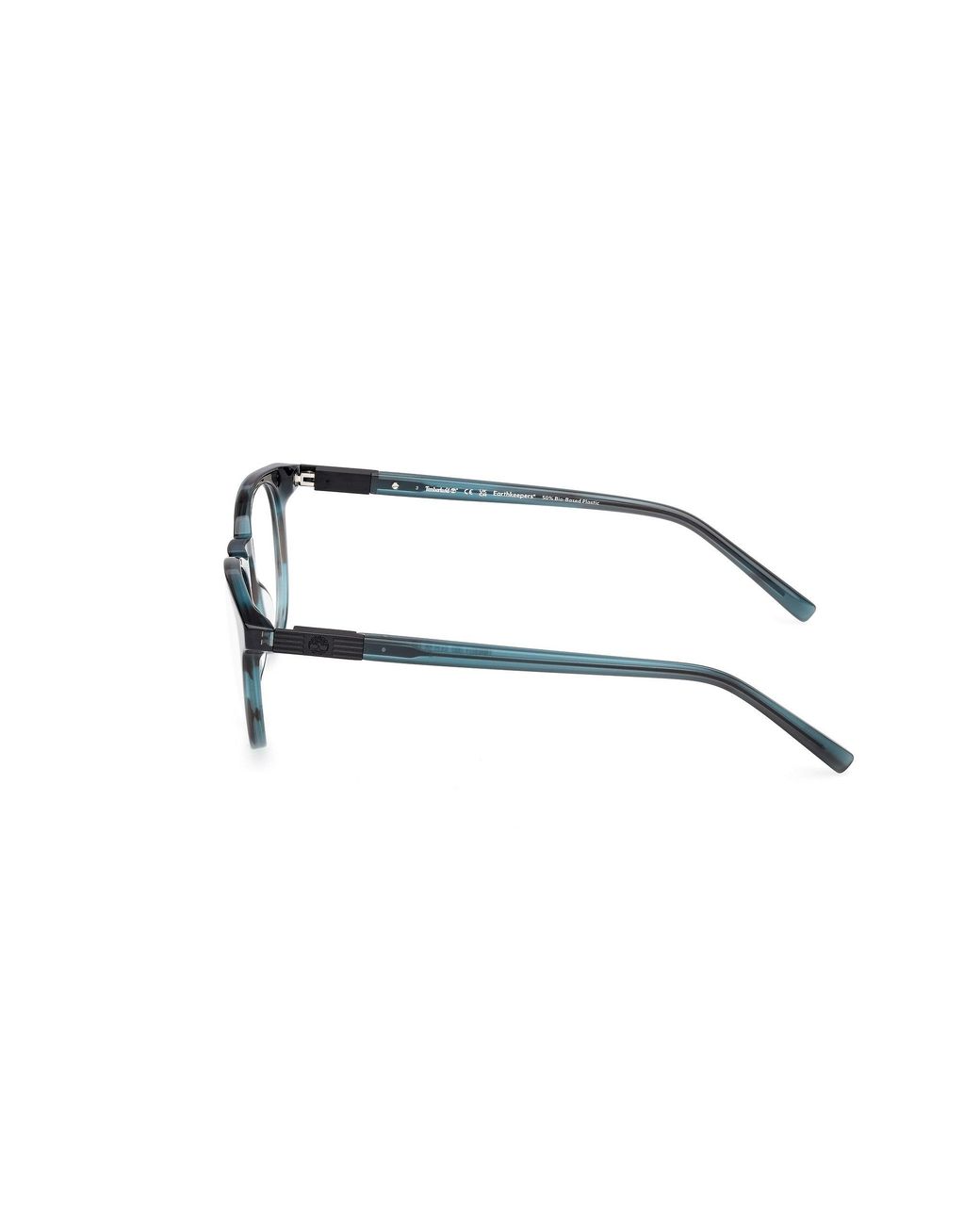 Timberland Black Tb50071 092 Optical Frames Acetate Round Normal for men