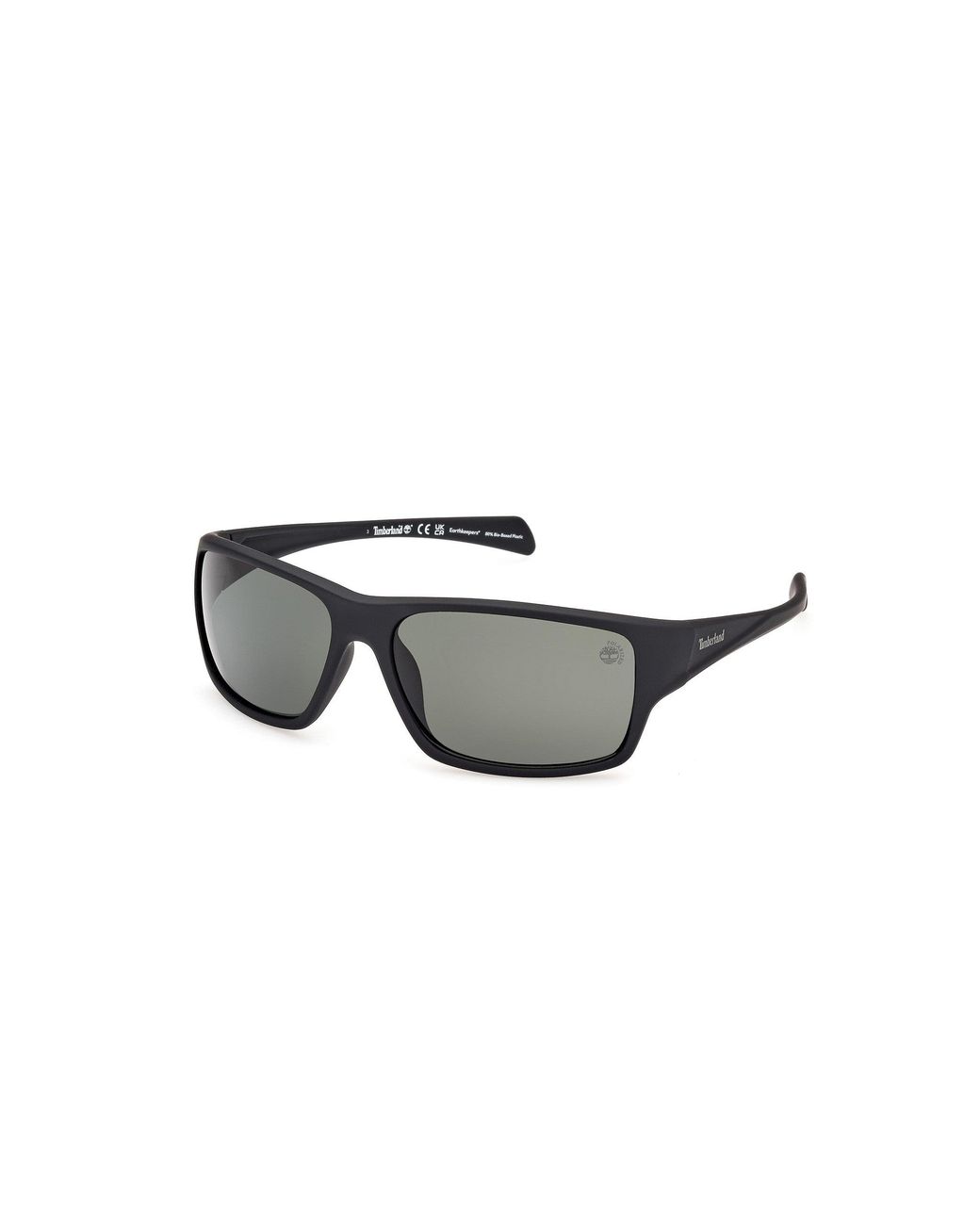 Timberland Black Tb00017 02R Sunglasses Injected Squared Polarized for men