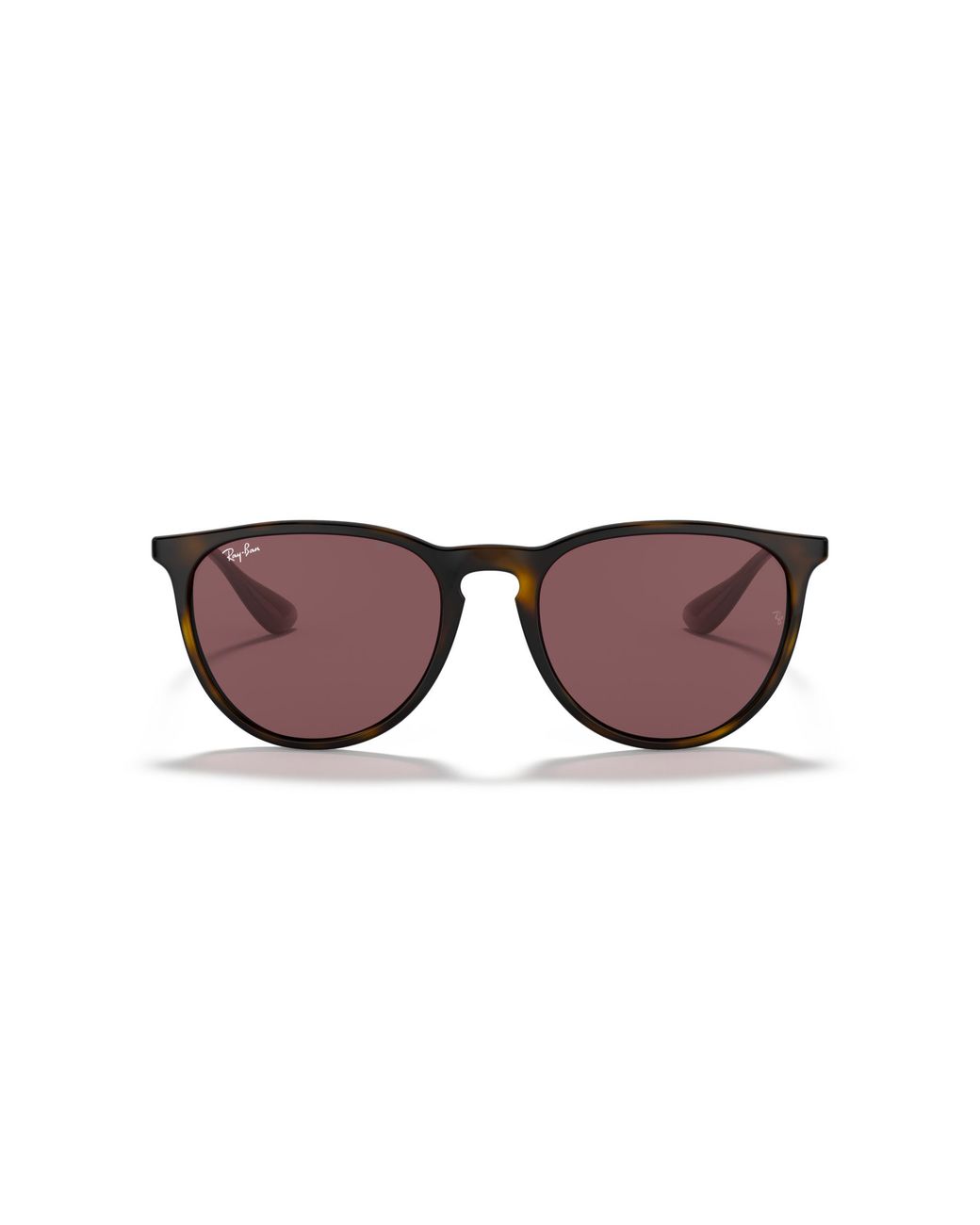 Ray-Ban Multicolor Erika Color Mix Sunglasses -copper Frame Violet Lenses