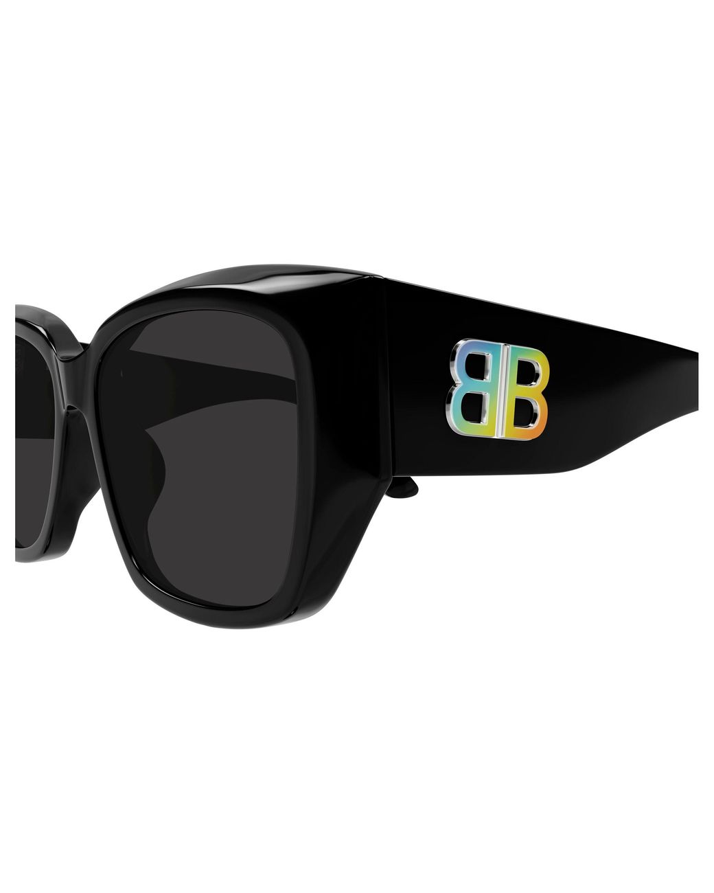 Balenciaga Black Bb0445Sk 002 Sunglasses Acetate Butterfly