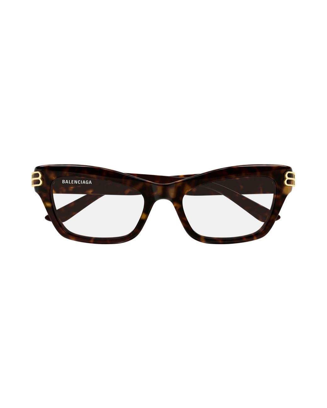 Balenciaga Black Bb0435O 002 Optical Frames Acetate Transparent Cat Eye