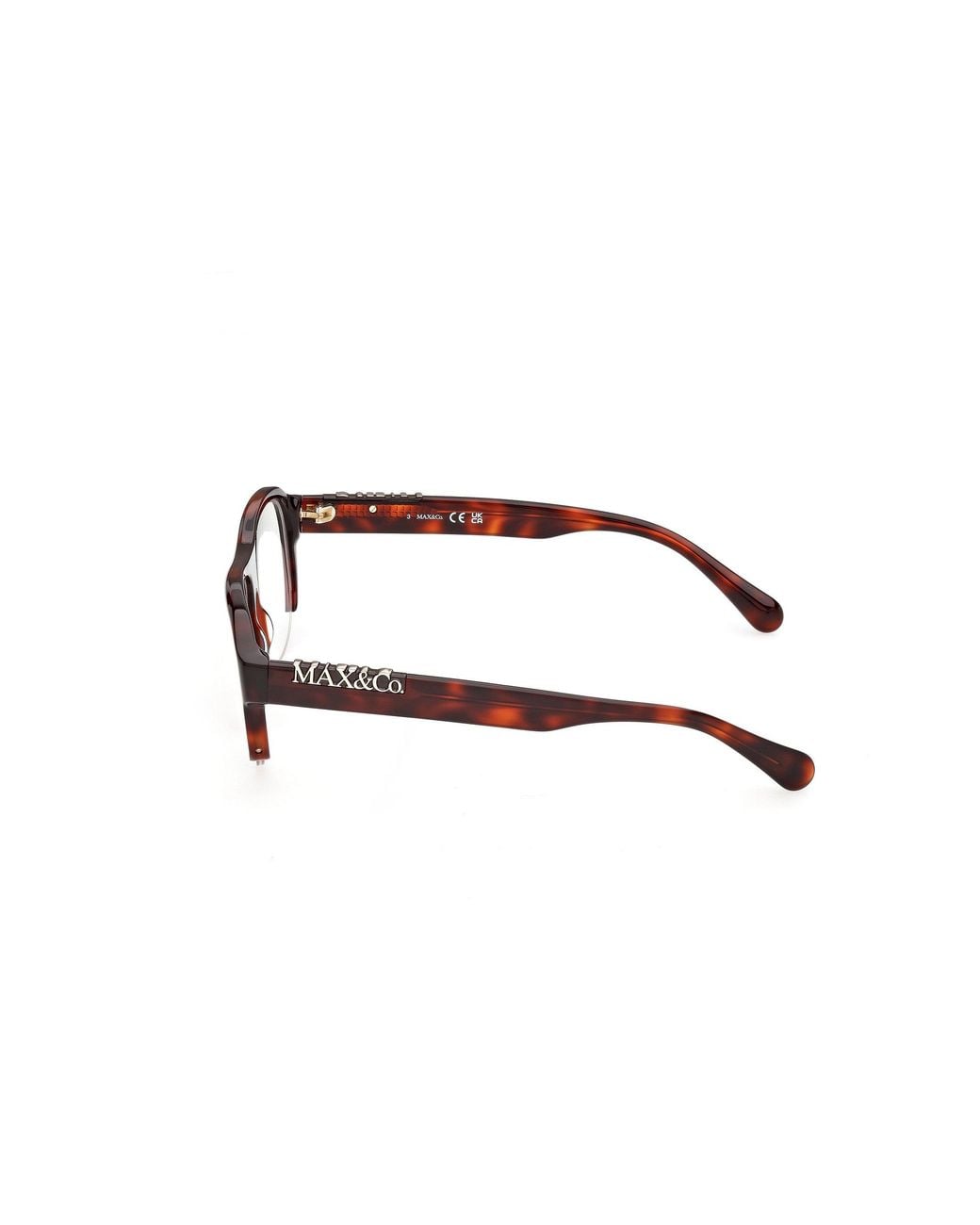 MAX&Co. Black Mo5231 52 Optical Frames Acetate Pilot Normal