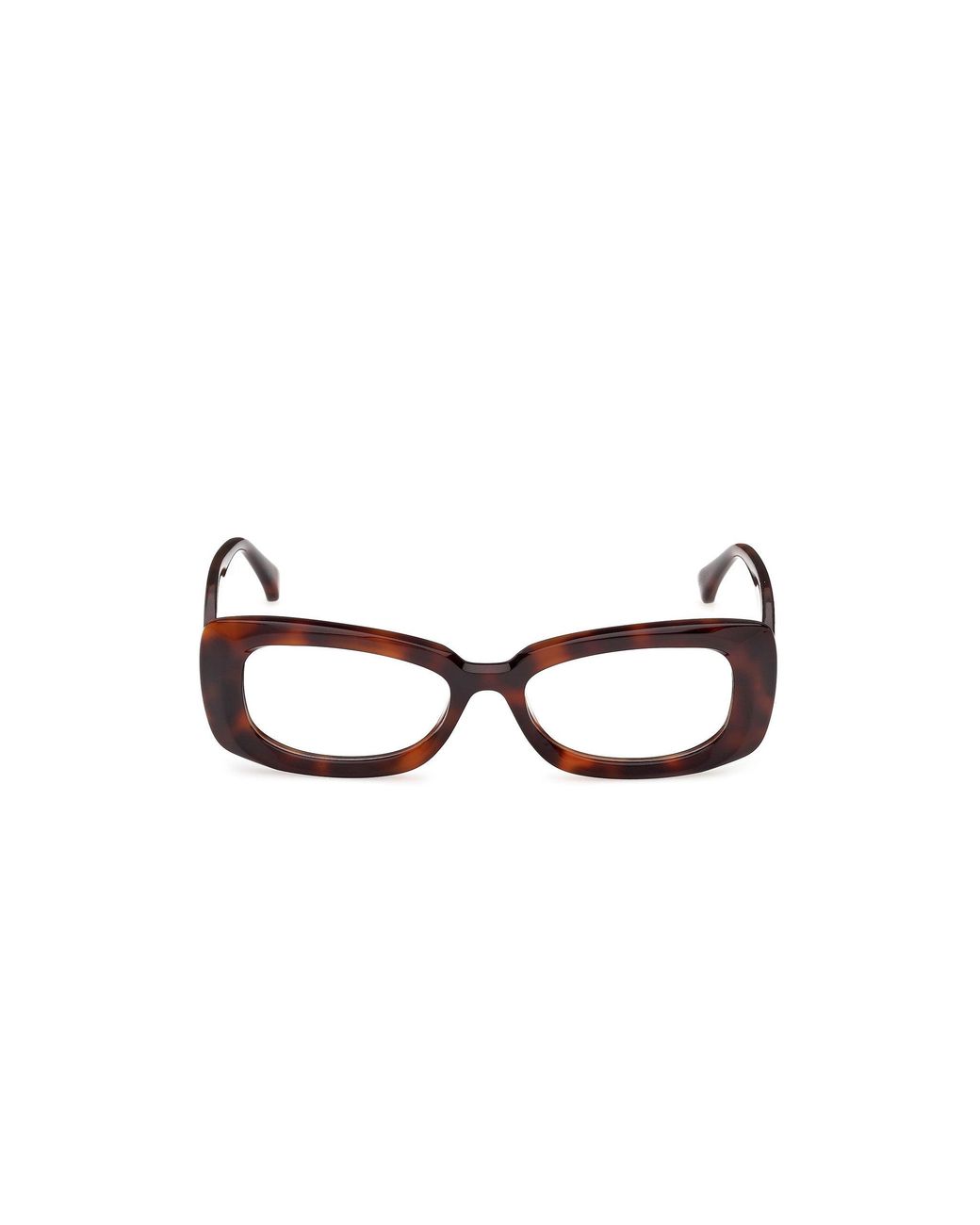 Max Mara Black Mm5233 052 Optical Frames Acetate Squared Normal