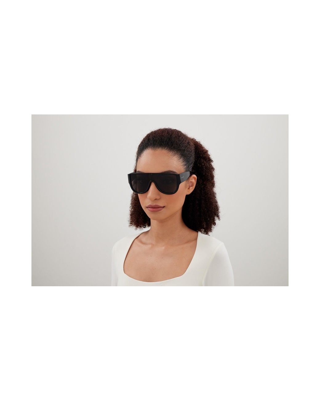 Alaïa Black Aa0087S 001 Sunglasses Acetate Mask