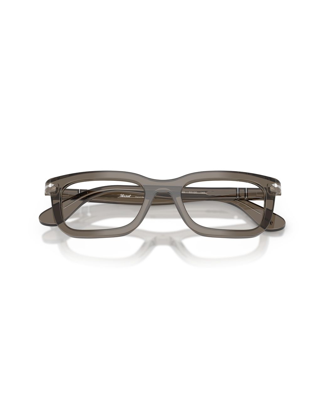Persol Black Po3397V 1103 Optical Frames Acetate Transparent Squared Normal