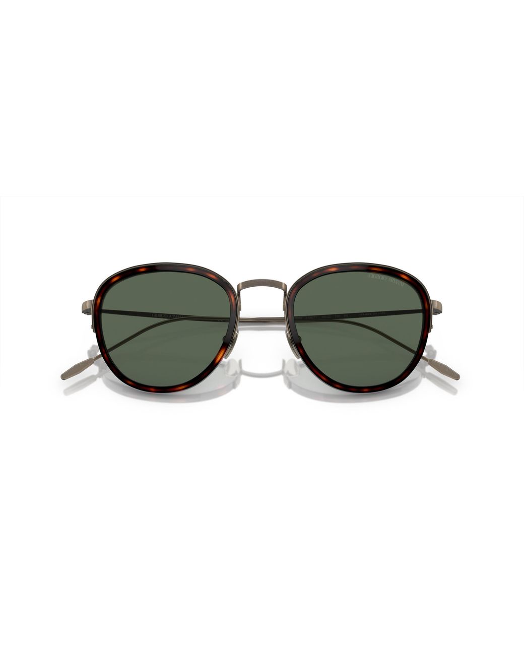 Giorgio Armani Black Ar6068 319871 Sunglasses Metal Round Normal for men