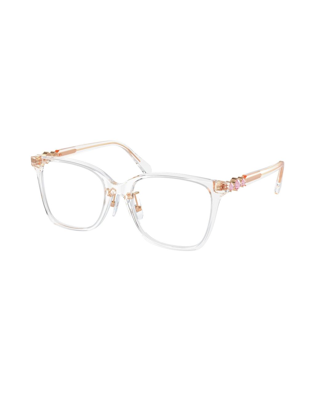 Swarovski Black Sk2026D 1027 Optical Frames Acetate Geometric Normal