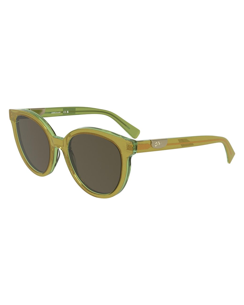 Longchamp Green Lo773S 317 Sunglasses Acetate Round Normal