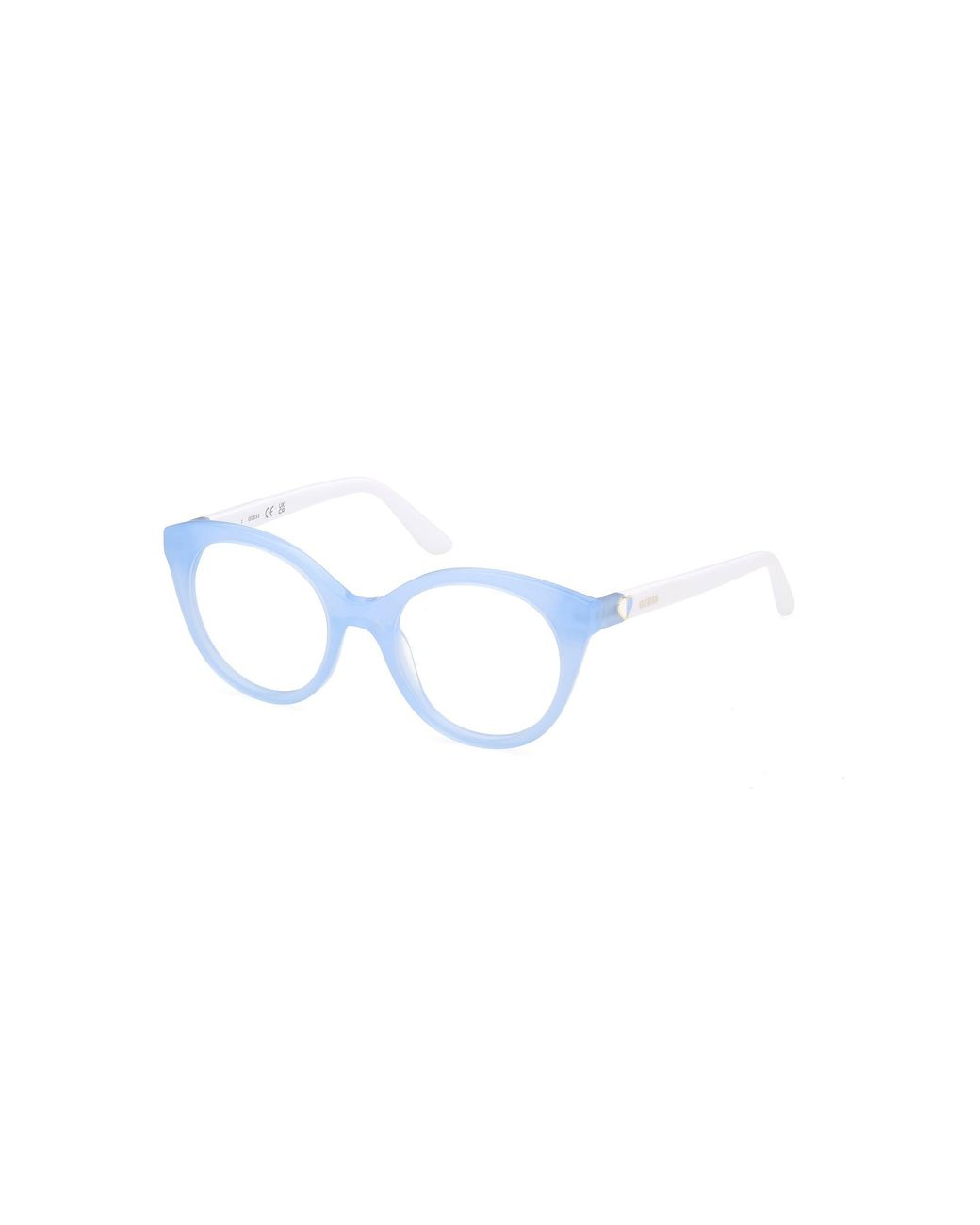 Guess Black Gu50396 86 Optical Frames Acetate Round Normal