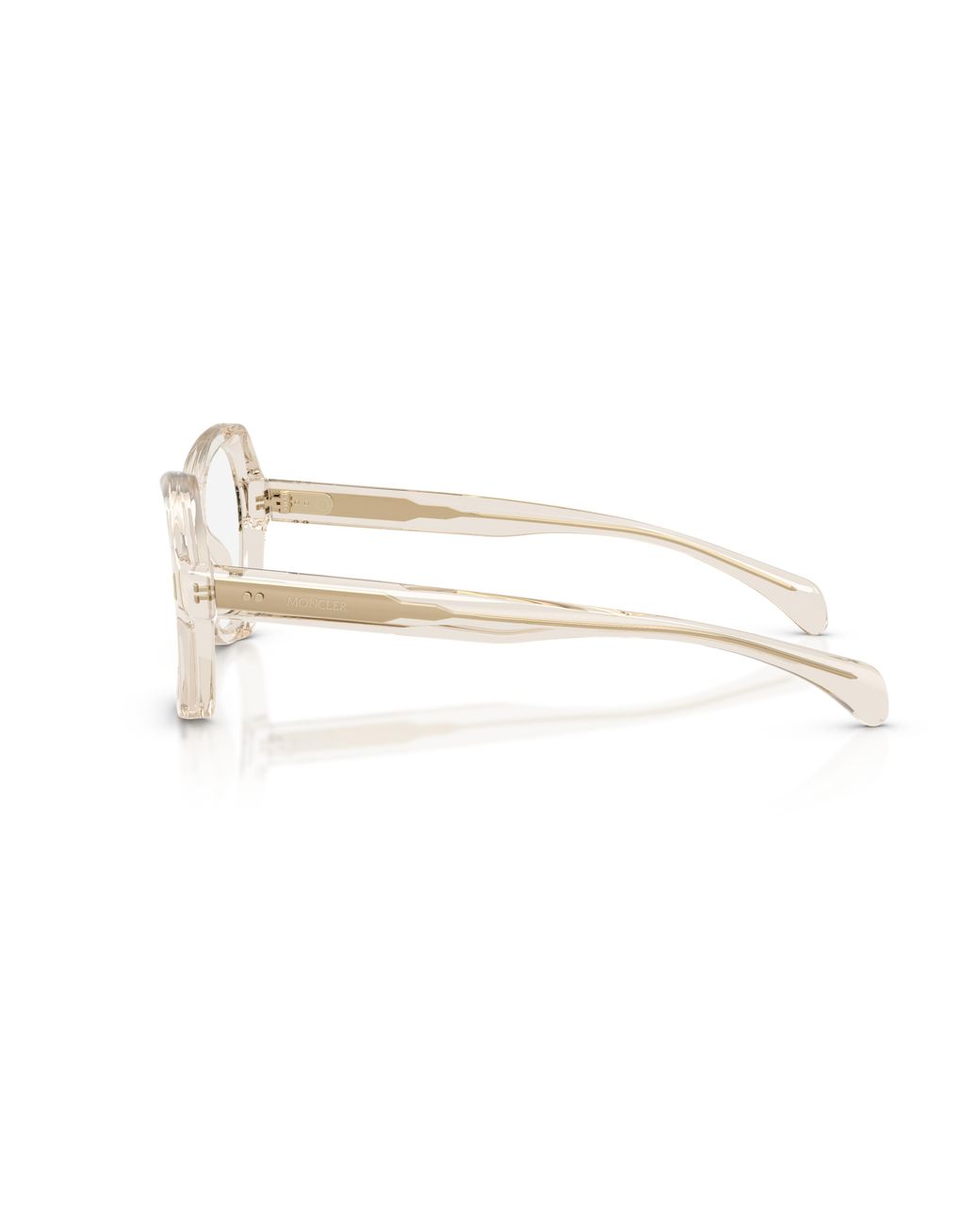Moncler Black Me2038U Elegra 3003 Optical Frames Acetate Transparent Butterfly Normal
