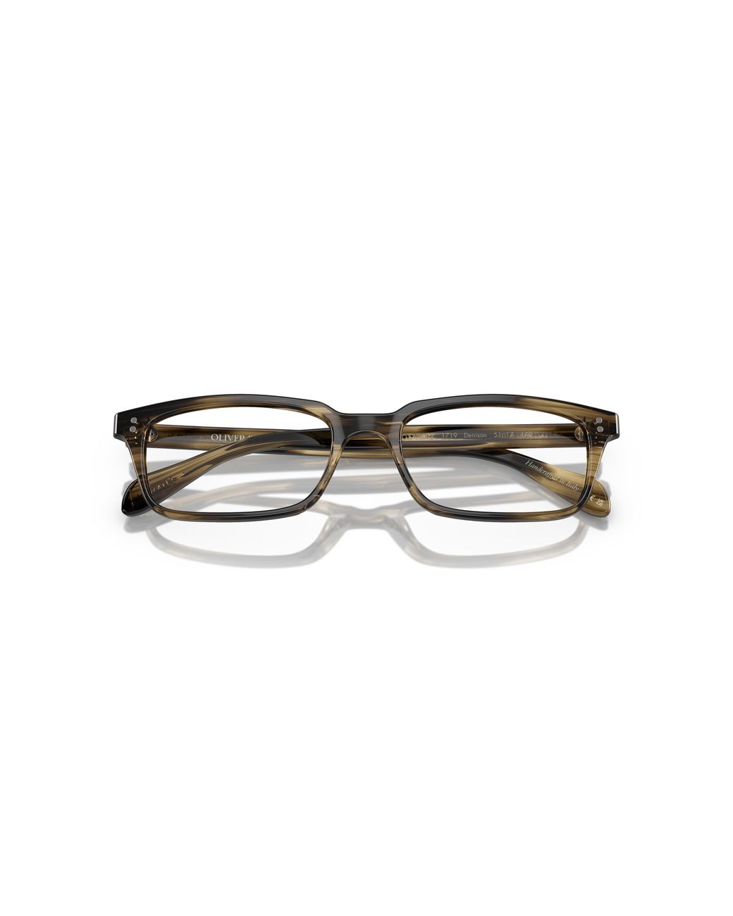 Oliver Peoples Black Ov5102 Denison 1719 Optical Frames Acetate Transparent Squared Normal for men