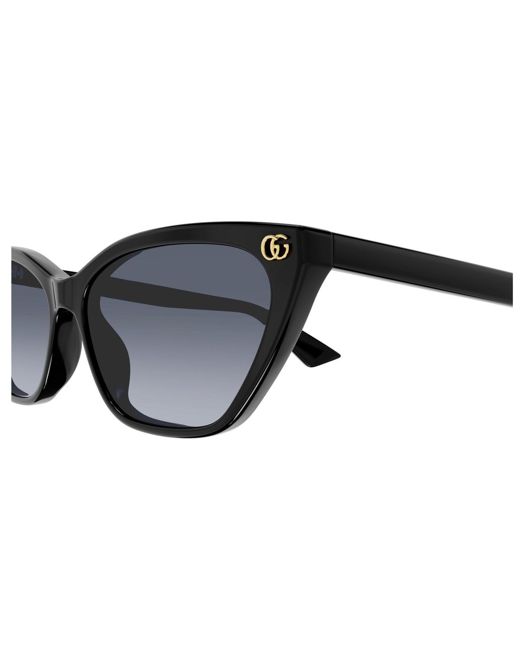 Gucci Black Gg1815S 005 Sunglasses Acetate Cat Eye