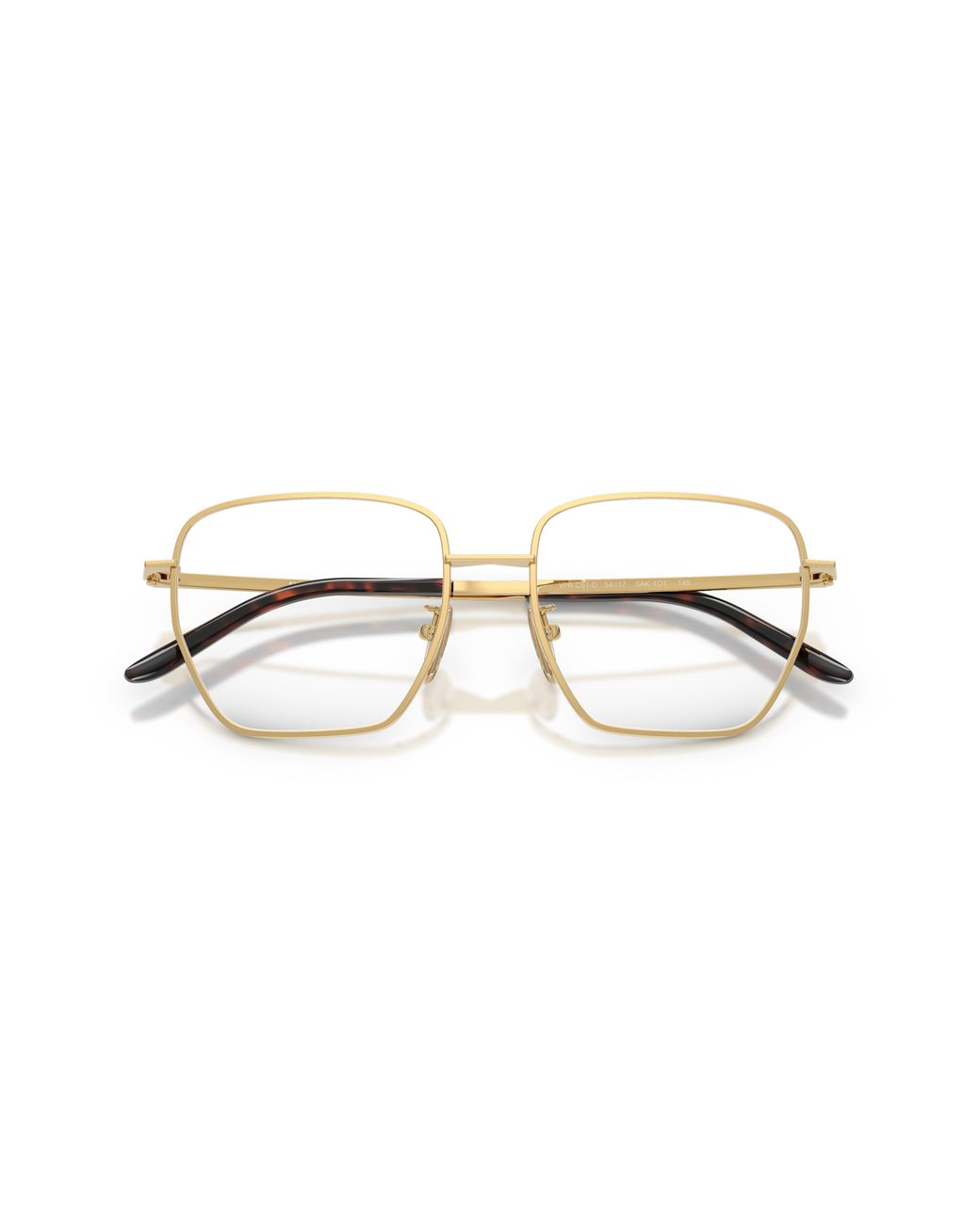 Prada Black Pr C51Vd 7Oe1O1 Optical Frames Metal Squared Normal