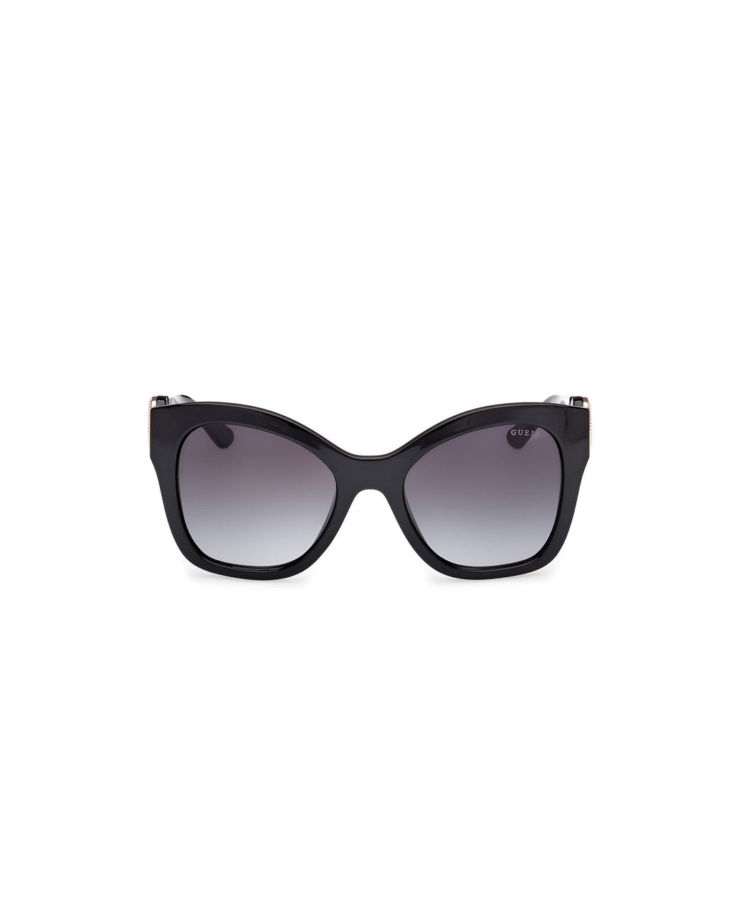 Guess Black Gu00197 01B Sunglasses Injected Smoke Butterfly Normal