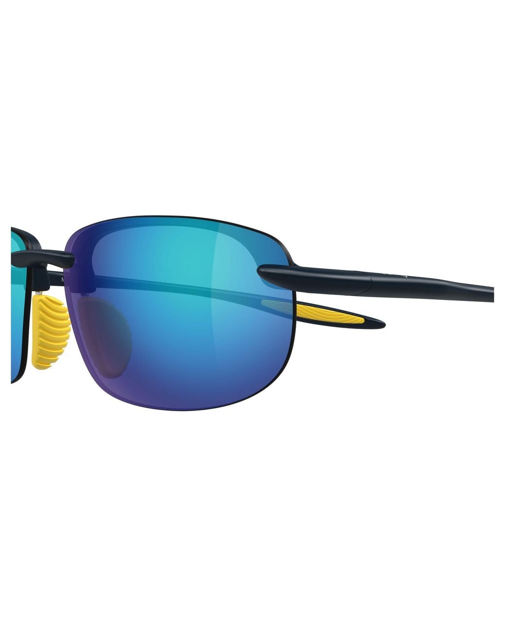 Maui Jim Black Mj0677Sa 006 Occhiali Da Sole Bio-Iniettato Squadrata