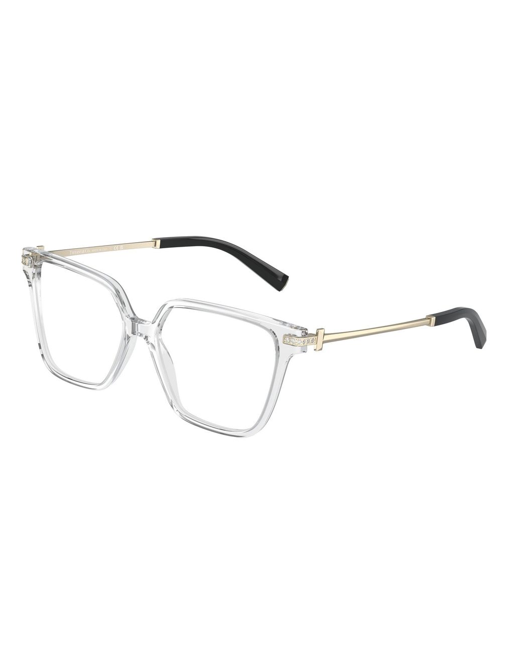 Tiffany & Co Black Tf2234B 8047 Optical Frames Acetate Squared Normal