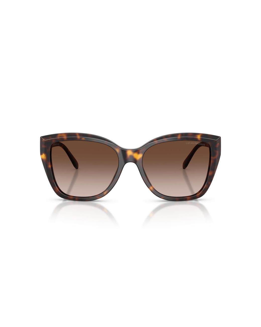 Emporio Armani Black Ea4198 502613 Sunglasses Acetate Cat Eye Normal Shaded