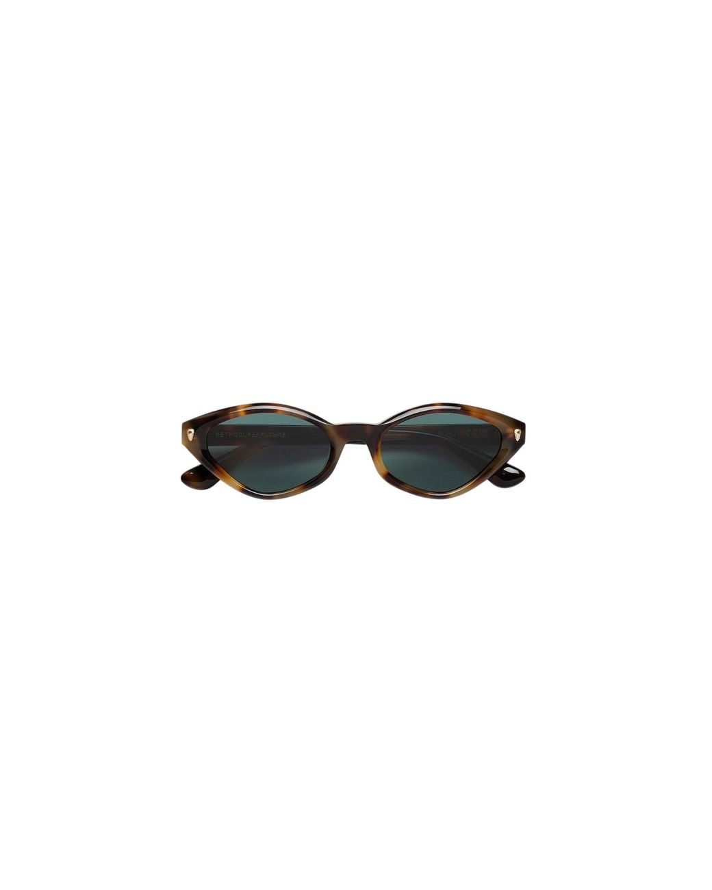 Retrosuperfuture Black 0Ex Echo Maculato Sunglasses Acetate Geometric Normal