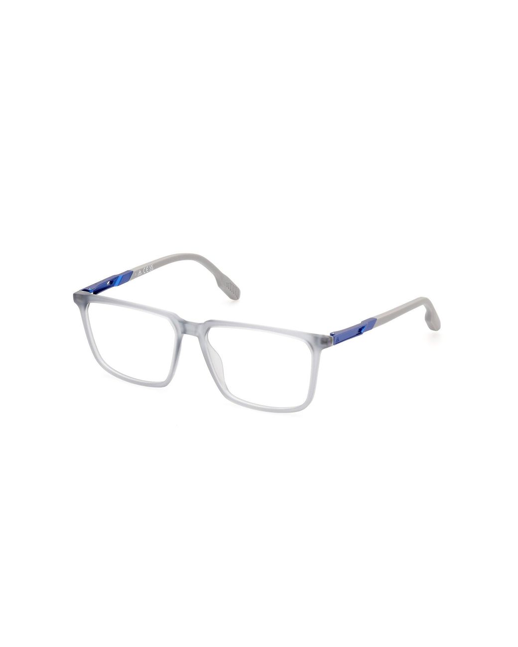 Adidas Originals Black Sp5071 020 Optical Frames Injected Geometric Normal for men