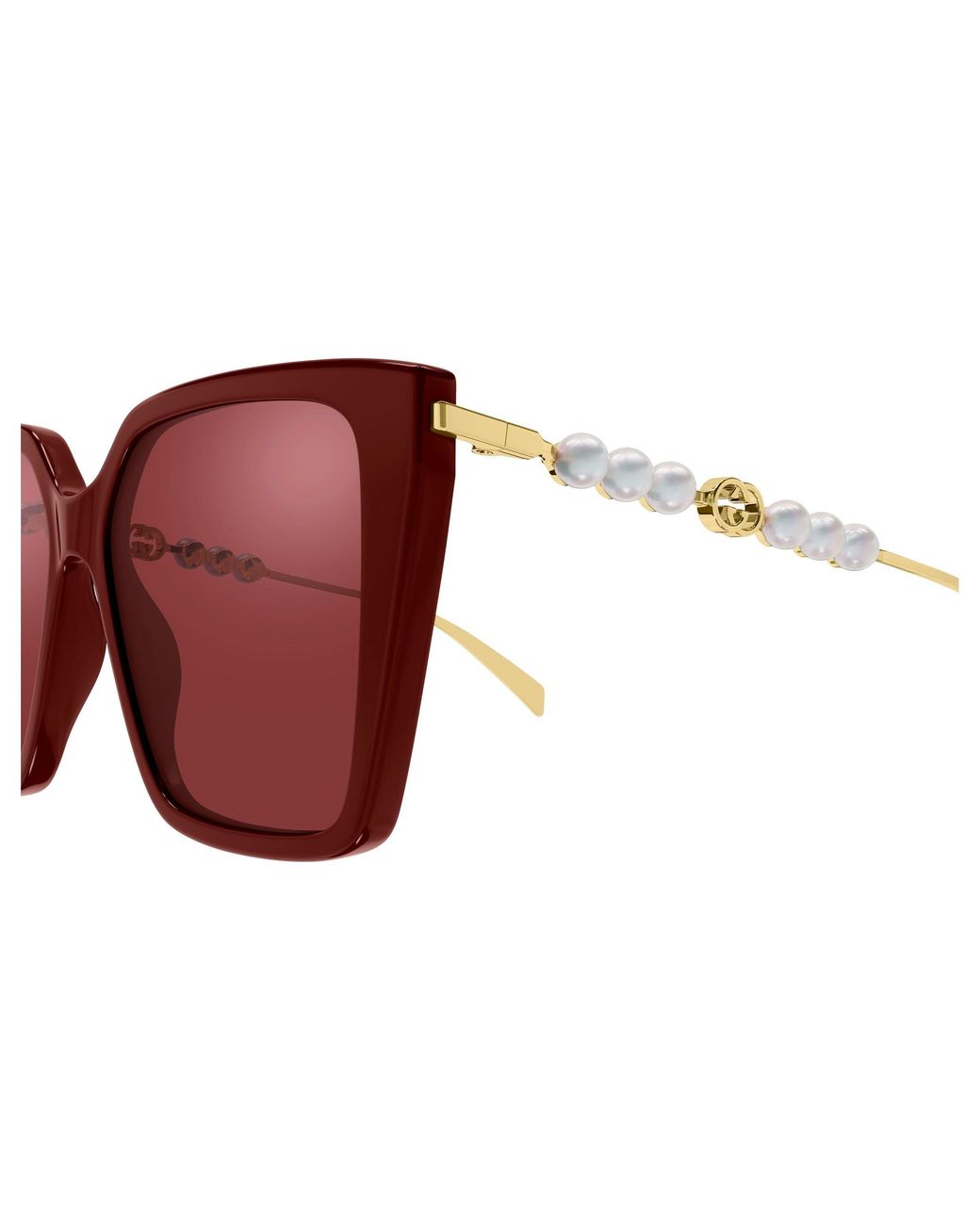 Gucci Black Gg1967S 004 Sunglasses Acetate Butterfly