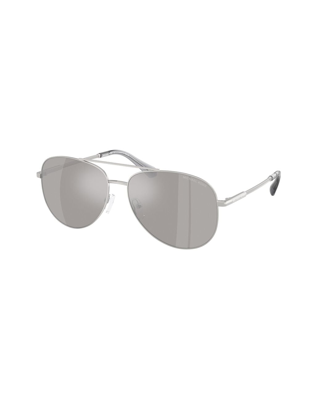 Michael Kors Black Mk1172 Perledo 18936G Sunglasses Metal Pilot Mirrored