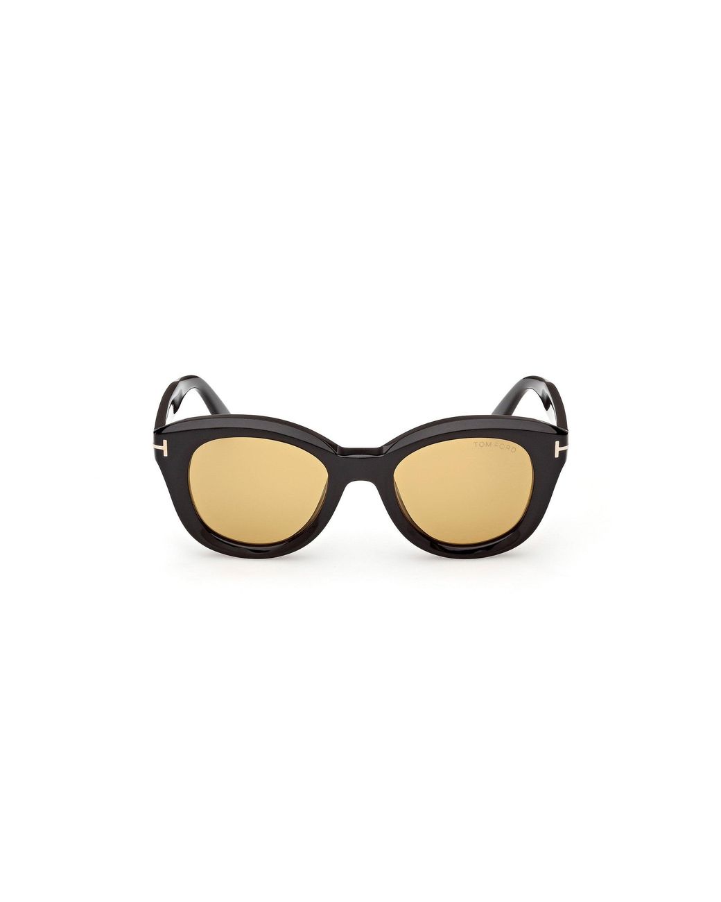 Tom Ford Black Ft1344 Nika-02 01E Sunglasses Acetate Round Normal