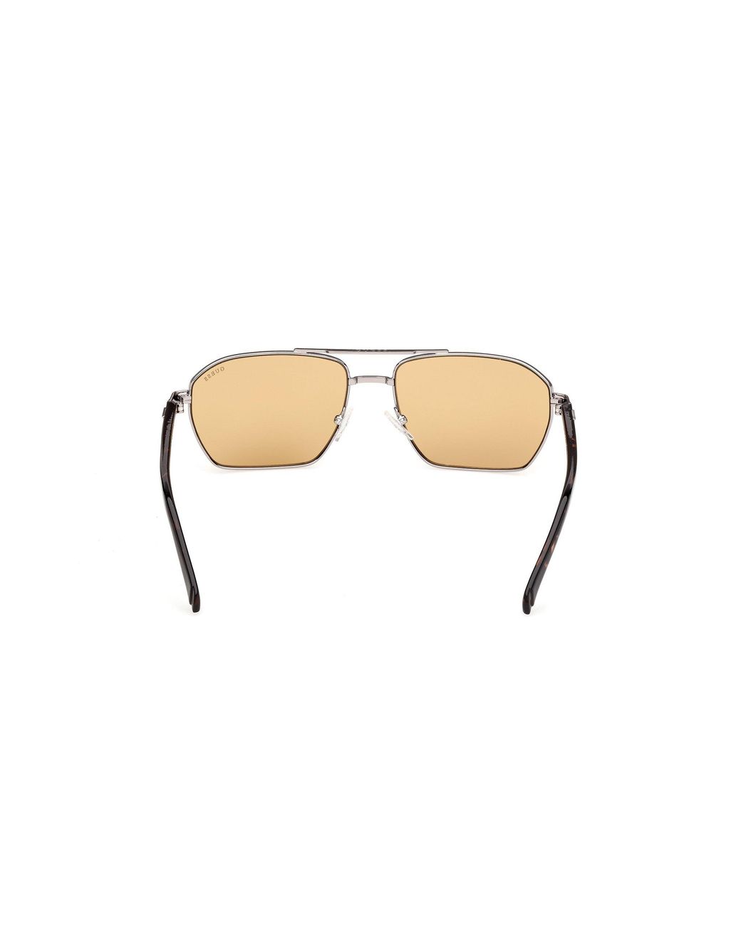 Guess Black Gu00301 08E Sunglasses Metal Squared Normal for men