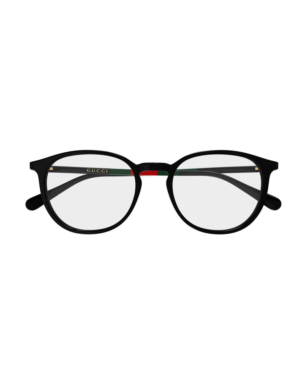 Gucci Black Gg2266Oa 001 Montature Da Vista Acetato Trasparente Rotonda