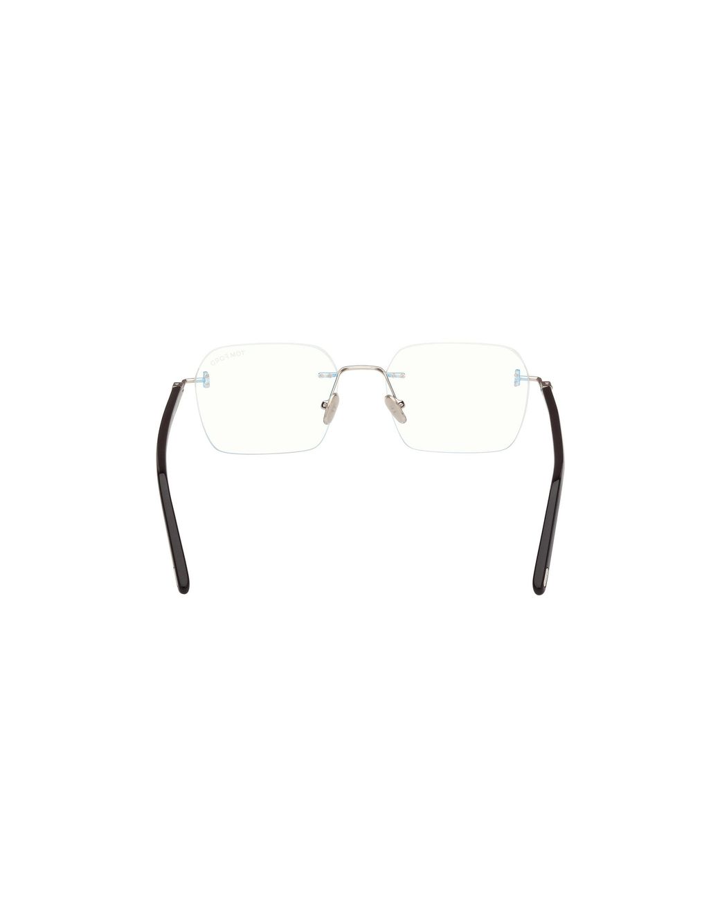 Tom Ford Black Ft5934-B 016 Optical Frames Metal Squared Normal for men
