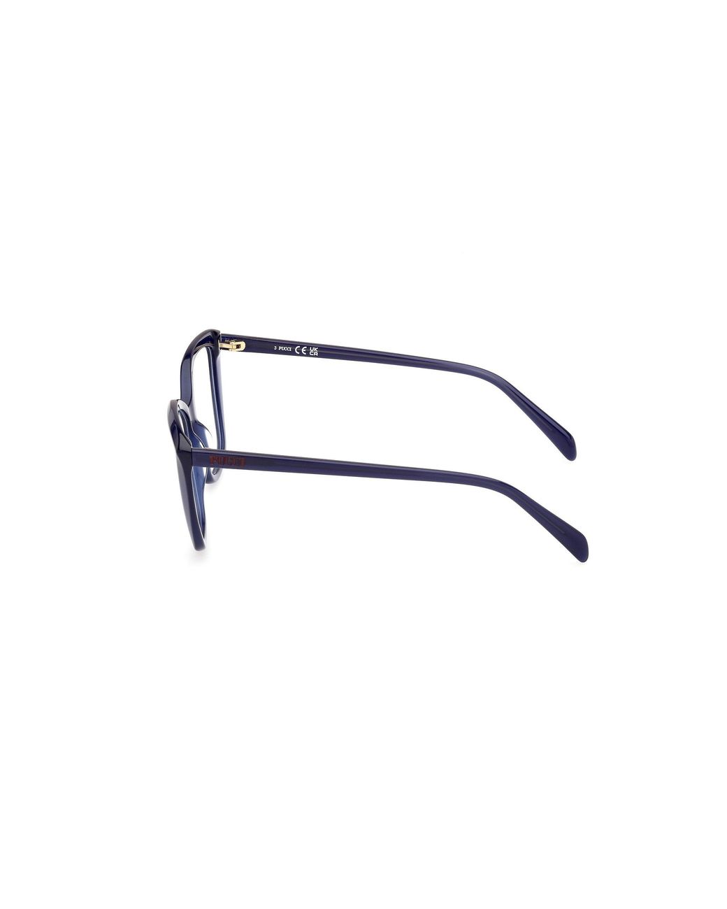 Emilio Pucci Black Ep5248 001 Optical Frames Acetate Squared Normal