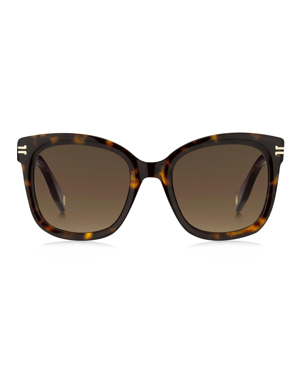 Marc Jacobs Black Mj 1012/S Wr9/Ha Sunglasses Acetate Squared Shaded