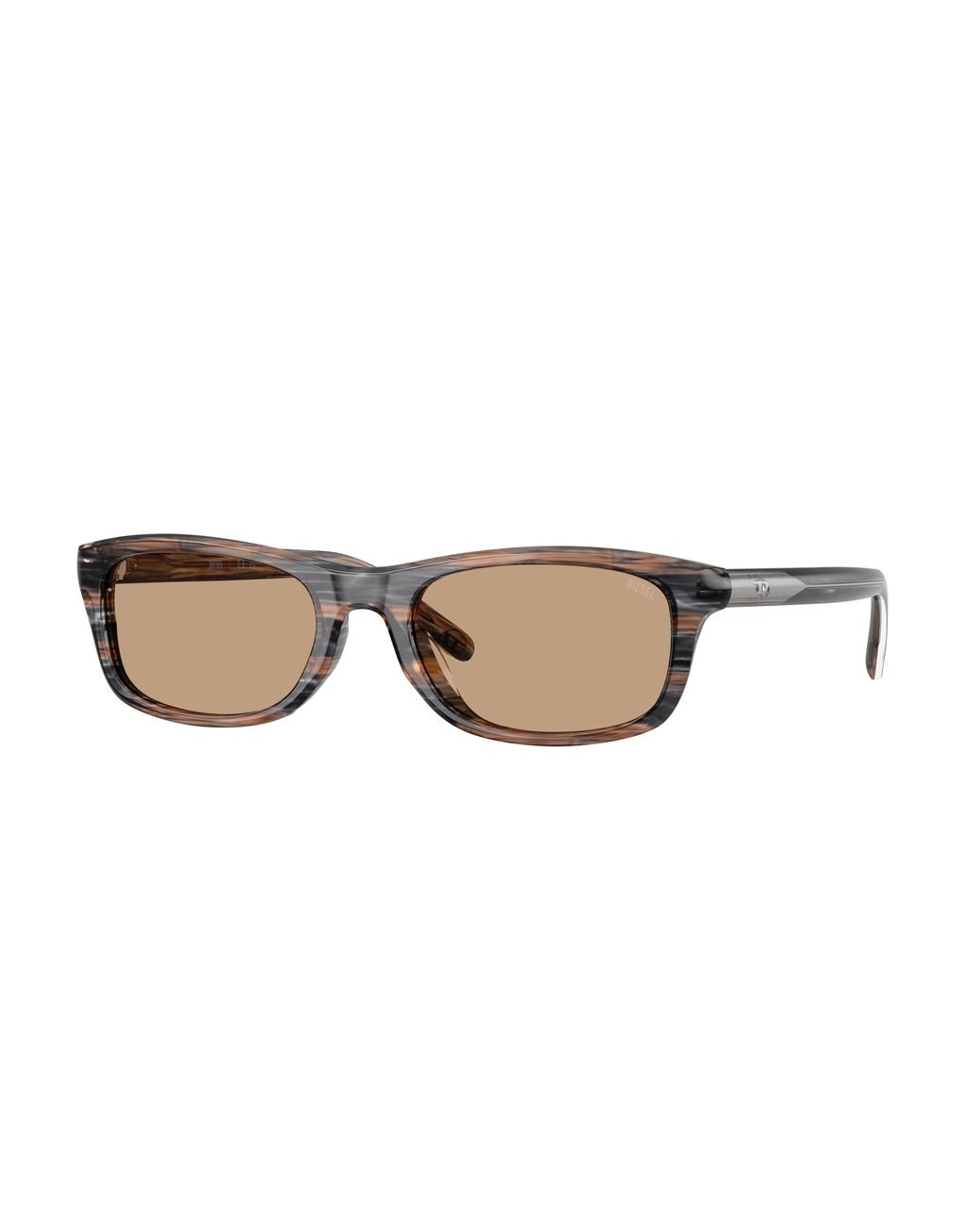 DIESEL Black Dl2018U 203963 Sunglasses Acetate Squared Normal